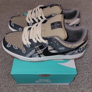 *NEW* Travis Scott x Dunk Low Premium QS SB "Cactus Jack" MEN SIZE 8 / WOMEN 9.5